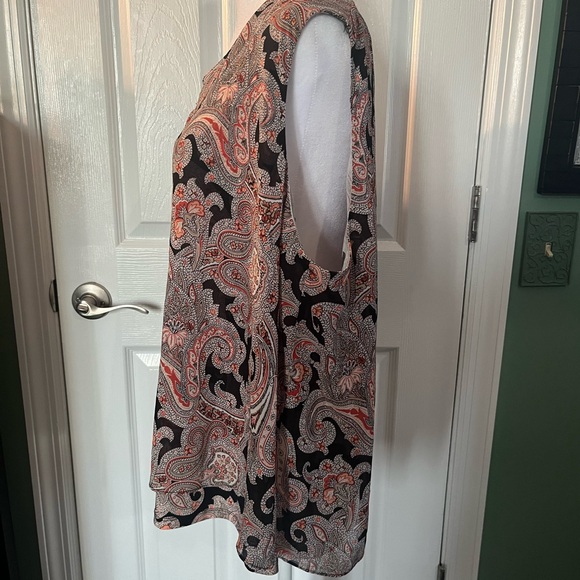 Roz & Ali 2x Sleeveless Womens Top -EUC - Picture 4 of 11